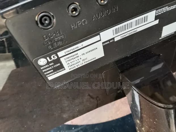 27 Inches Lg Flameless Ips Monitor