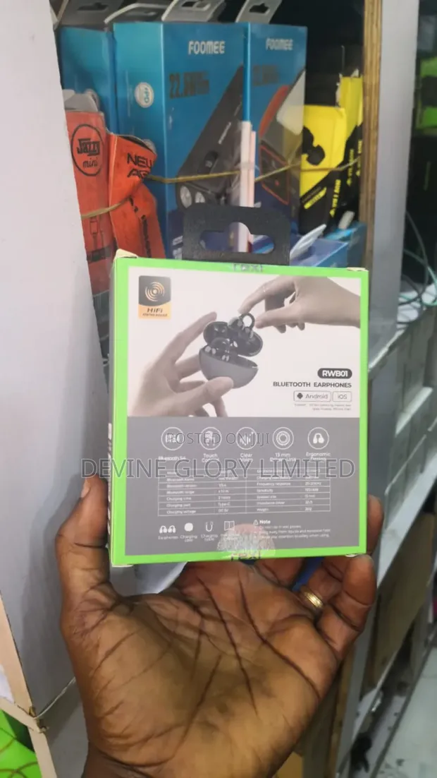 Rexi Rwb01 Bluetooth Earphones – Open-Ear Clip-on Design