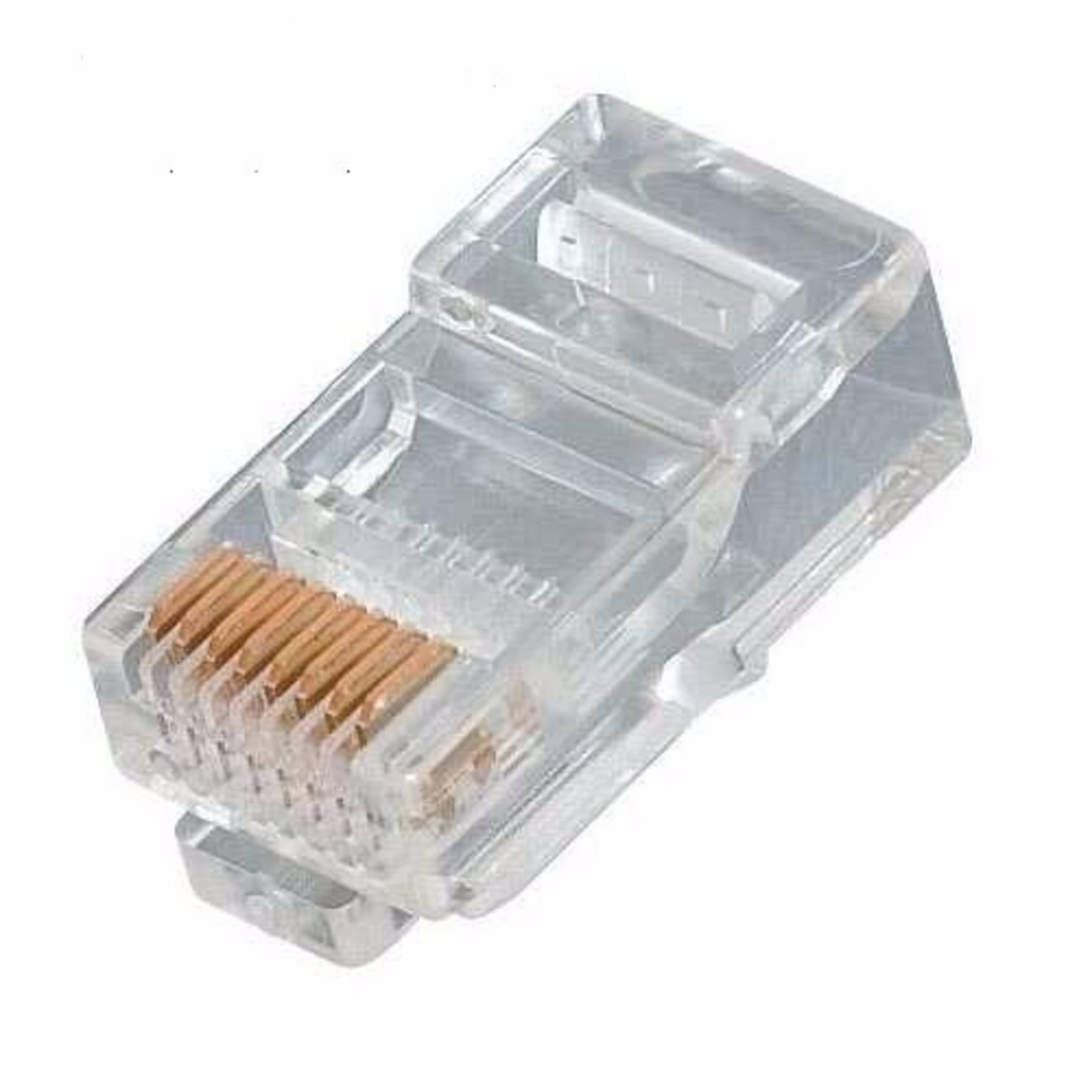 50 Pieces RJ 45 CAT 5e Cable Connector